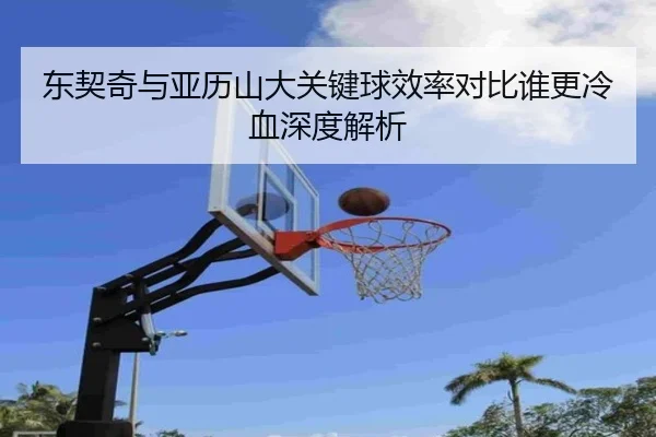 东契奇与亚历山大关键球效率对比谁更冷血深度解析